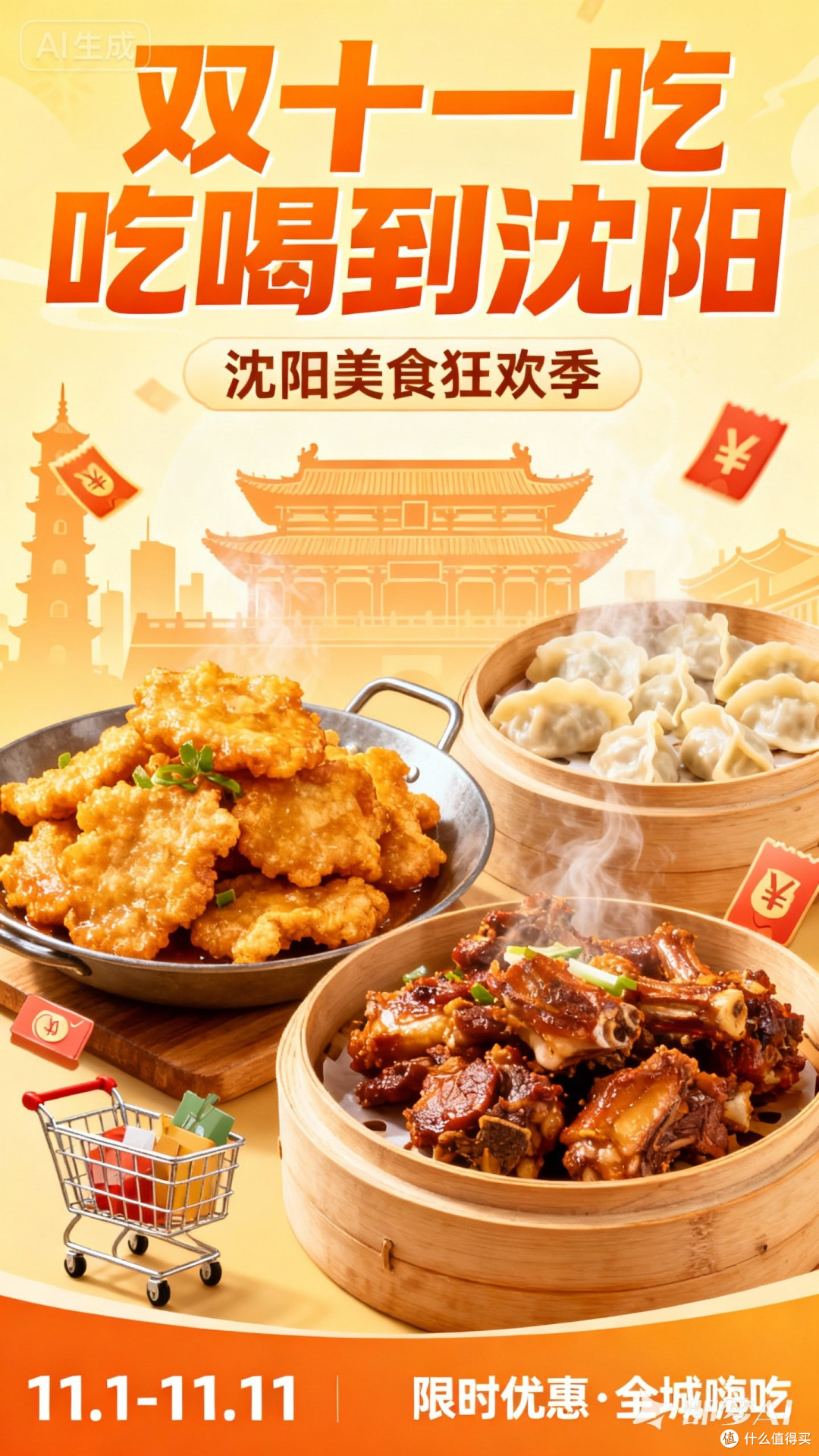 双十一吃喝到沈阳