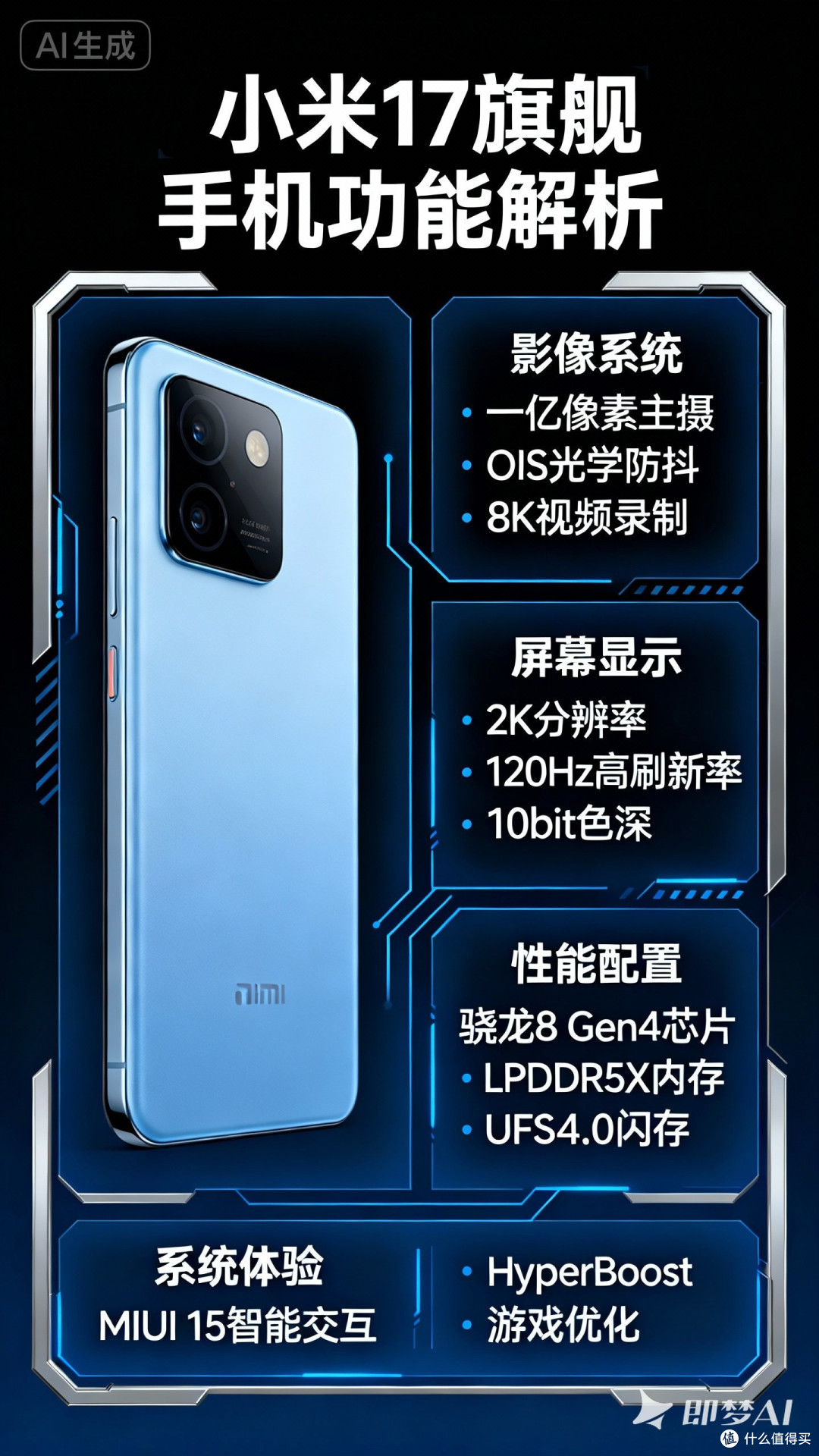 小米17旗舰手机功能解析