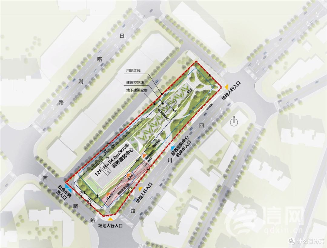 青岛市南区西片区四川路旁新规划 将建高端养老服务中心
