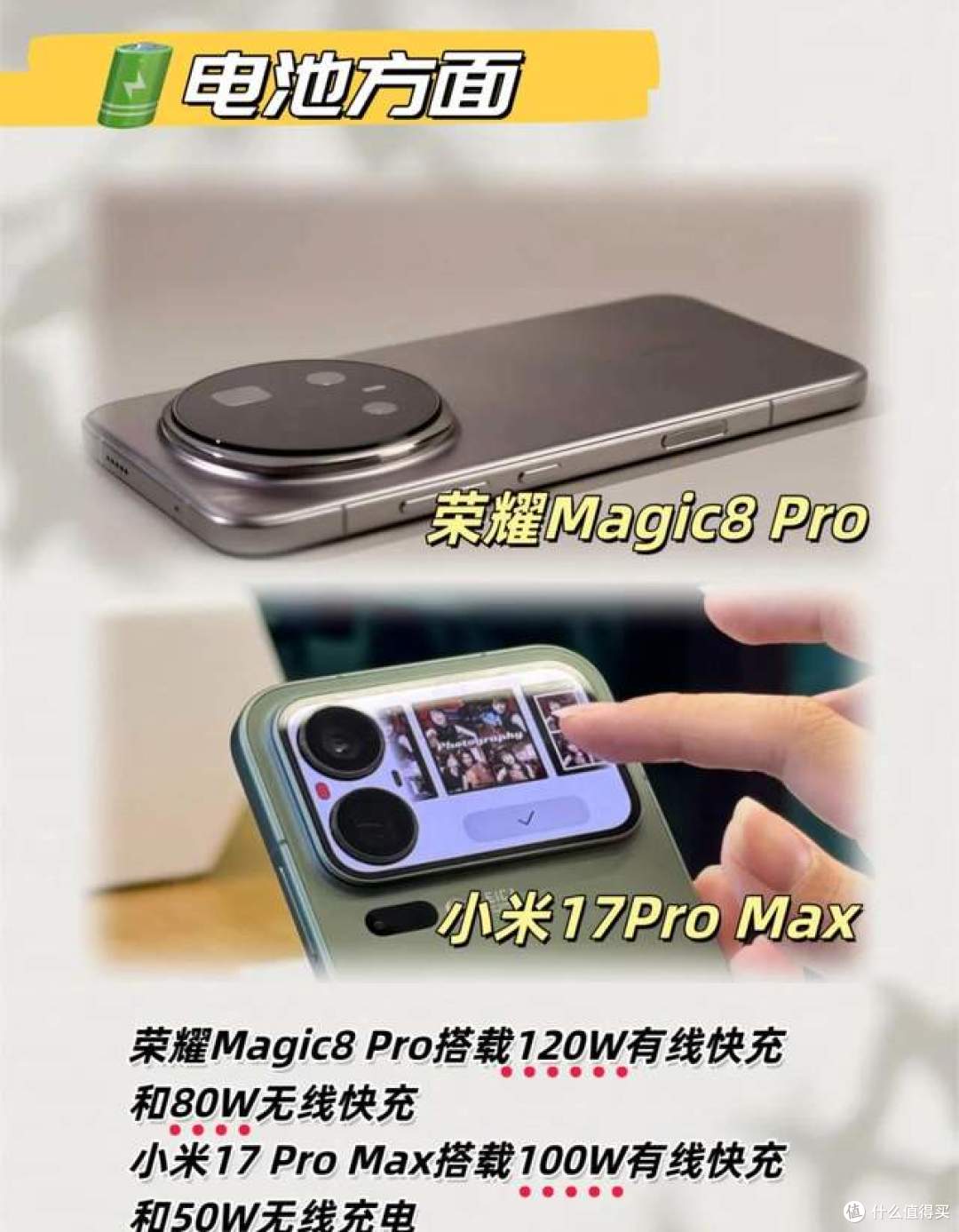 小米17 Pro Max和荣耀Magic8 Pro哪个好?对比一下,差别一目了然