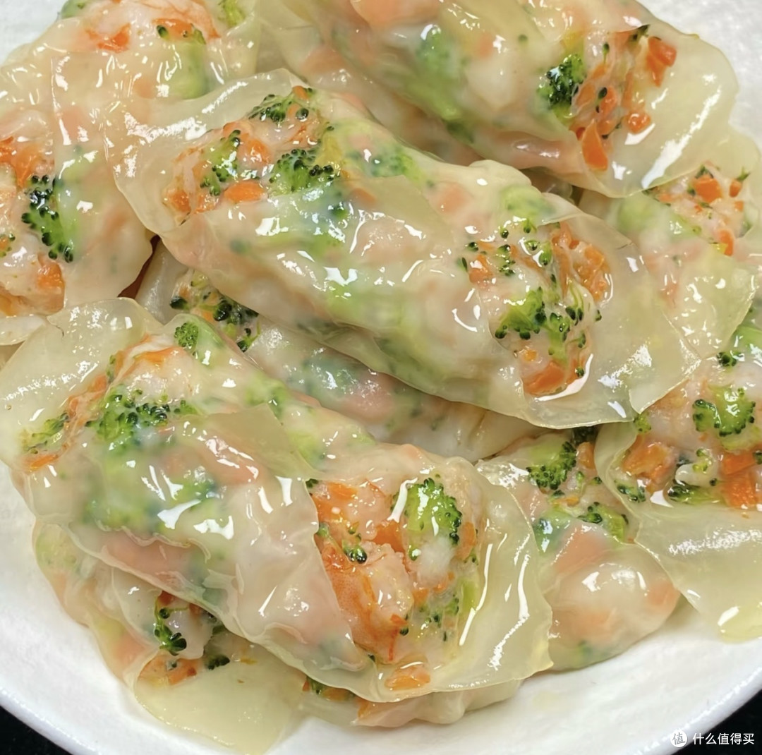双11囤货：时蔬虾滑蒸饺