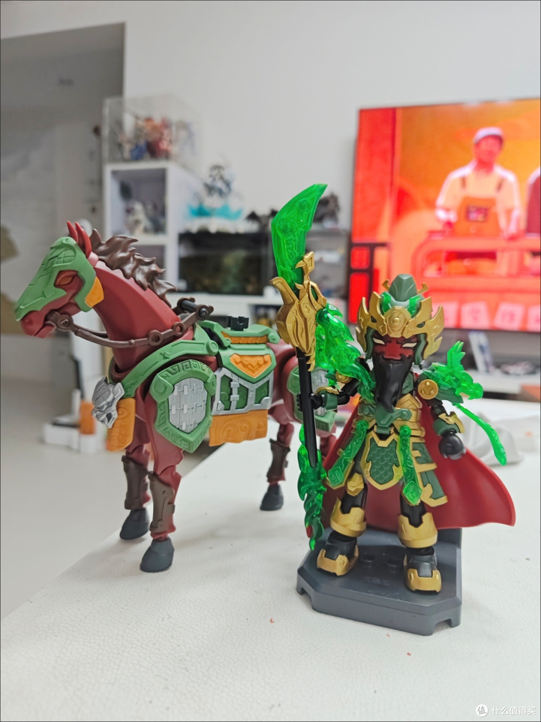开箱封神!布鲁可三国圣铠积木,吕布关羽赤兔马霸气集结