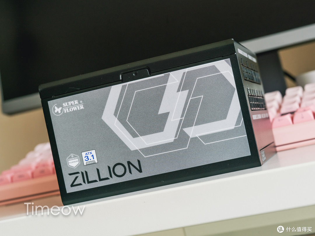 双11电源选哪家 振华卓凌ZILLION白金P1000电源 静音高配装机分享