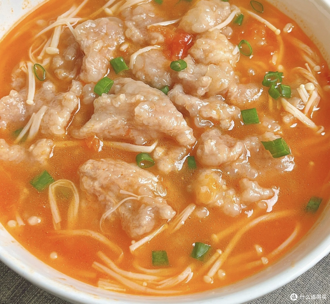 双11必试番茄菌菇滑肉汤
