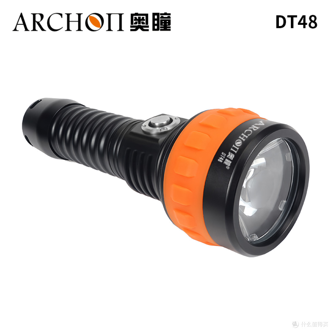 ARCHON奥瞳DT48潜水手电筒强光4500流明 防水300米 王牌潜水伴侣