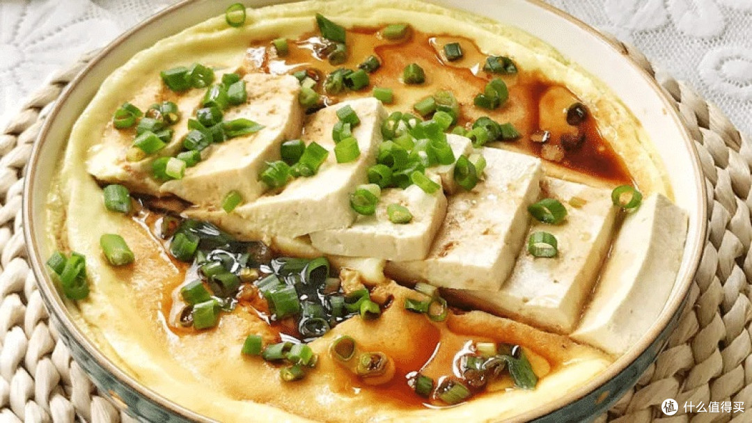 给你种草,豆腐蒸蛋与香煎豆腐做法