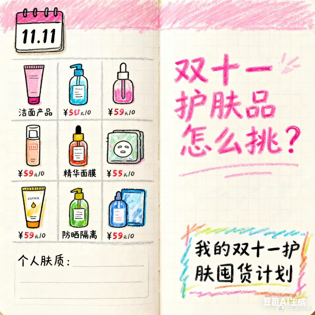 双十一，护肤品怎么挑？