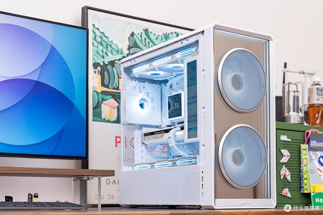 无限镜美学落地:联力 LANCOOL 217 INF 装机,打造桌面光影焦点