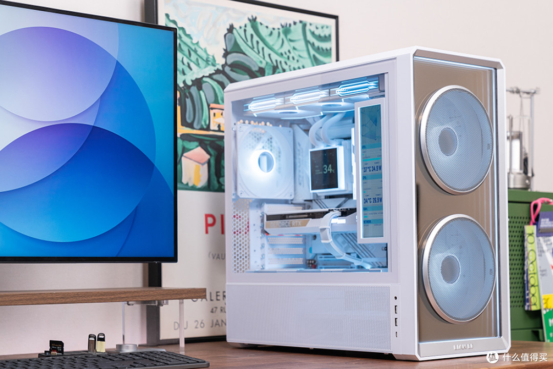 无限镜美学落地:联力 LANCOOL 217 INF 装机,打造桌面光影焦点