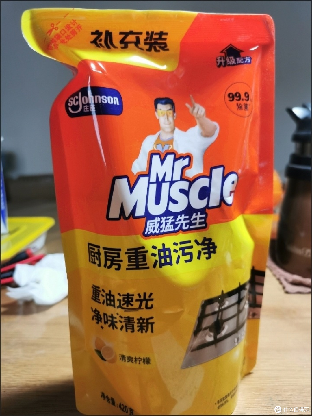 厨房清洁好帮手,威猛先生油污净让清洁变轻松