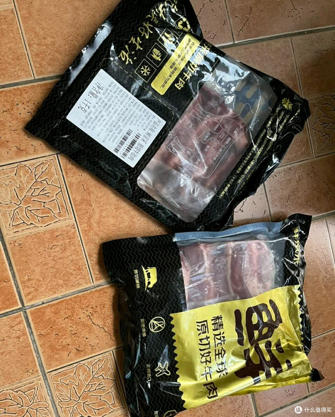 巴西进口原切牛肋肉2斤