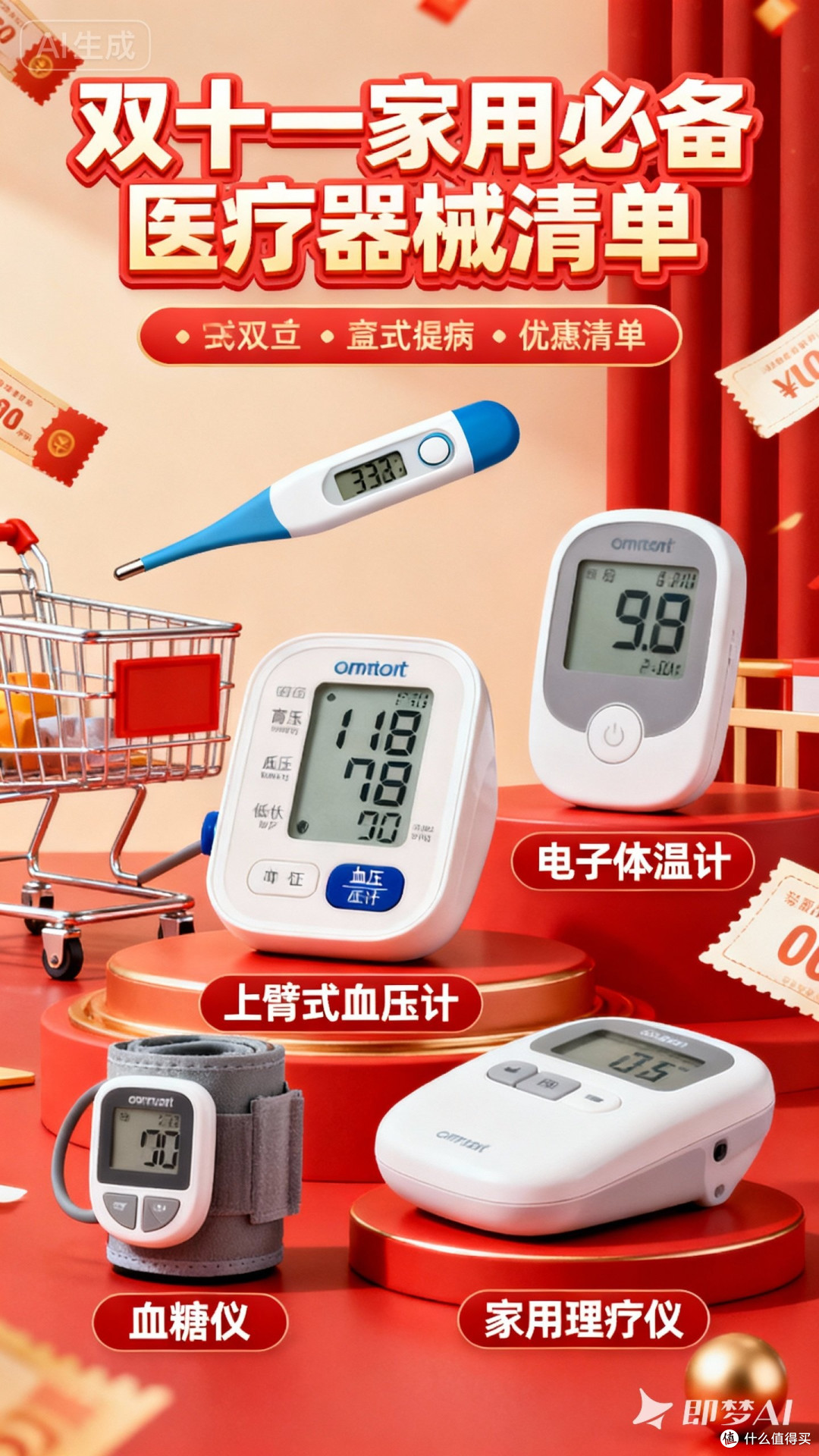 双十一选购家用医疗器械需谨慎