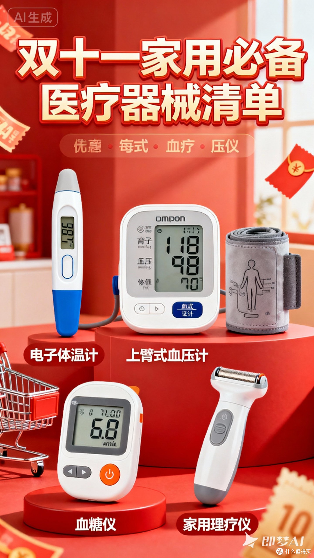 双十一选购家用医疗器械需谨慎