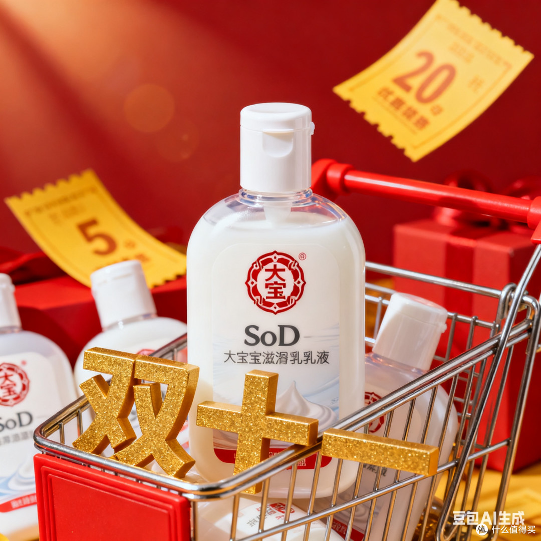 双十一囤大宝SoD，护肤必备！