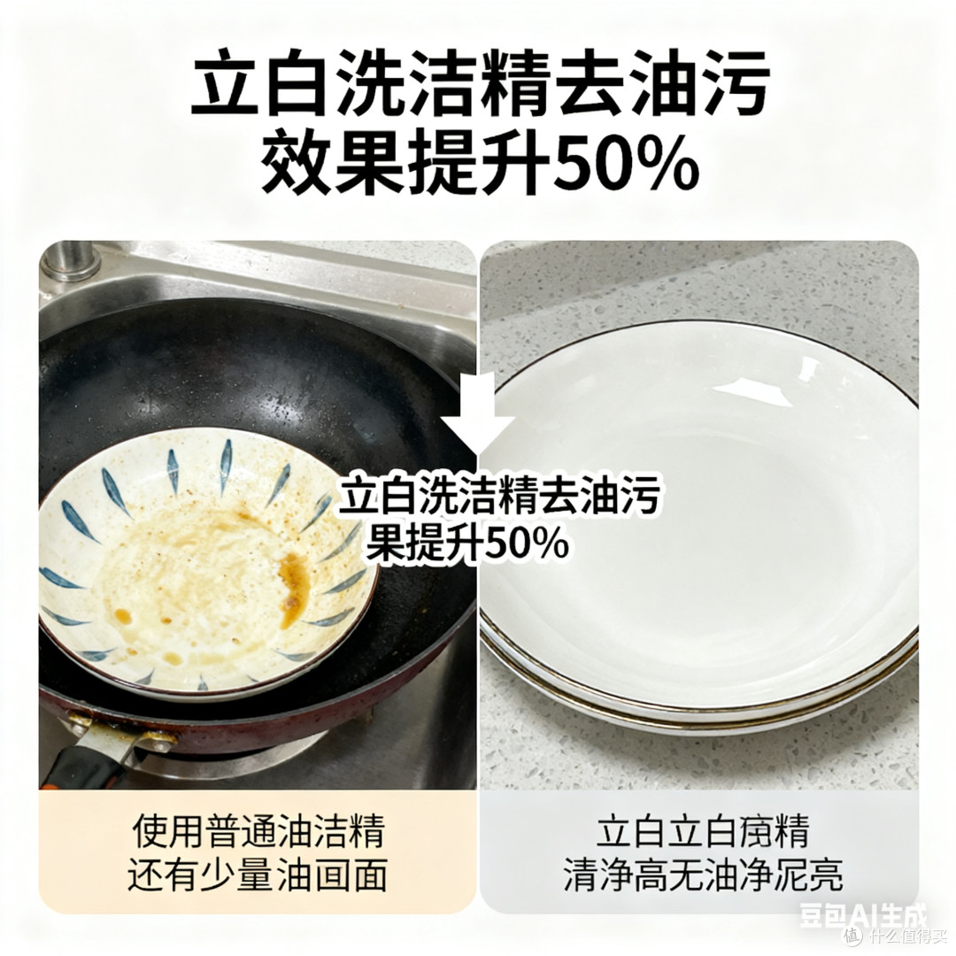 去油污神器，立白洗洁精好用吗？