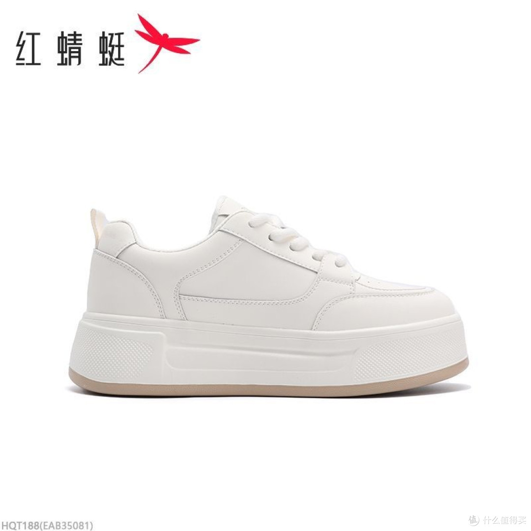 年度新喜!红蜻蜓2025秋款小白鞋,校园百搭王实锤了