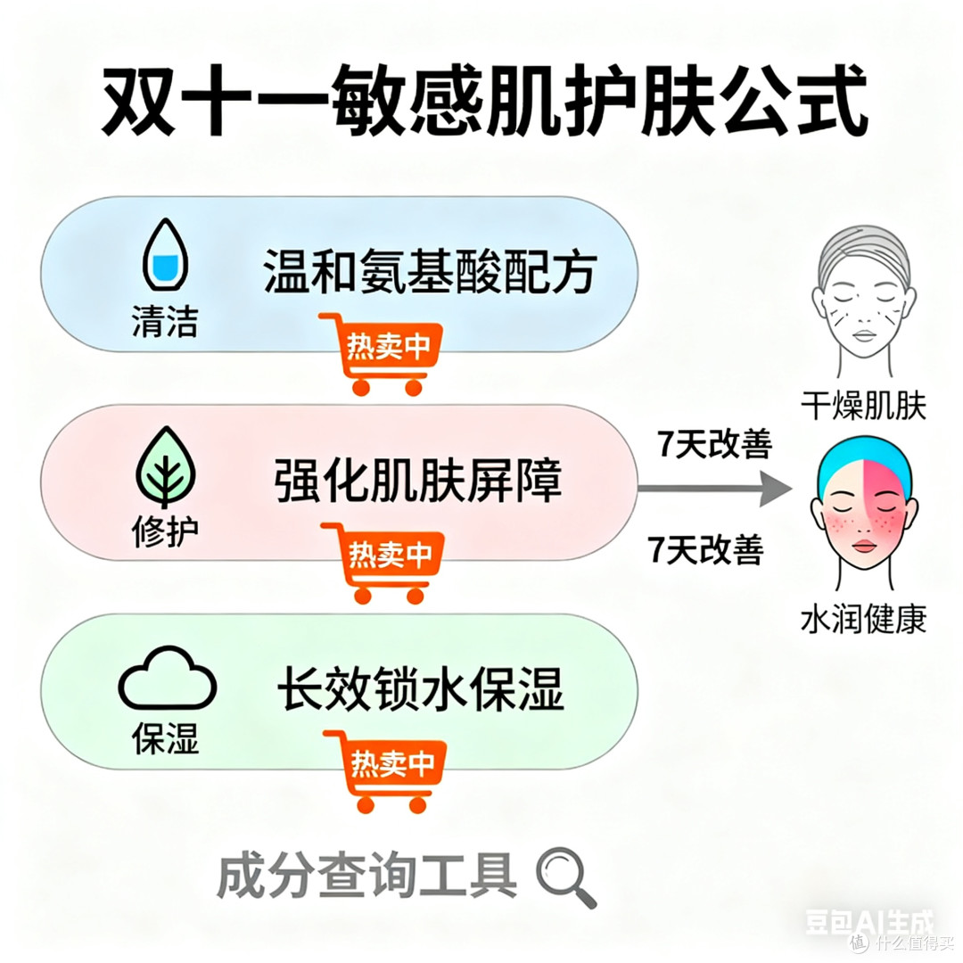 敏感肌双十一选购要点