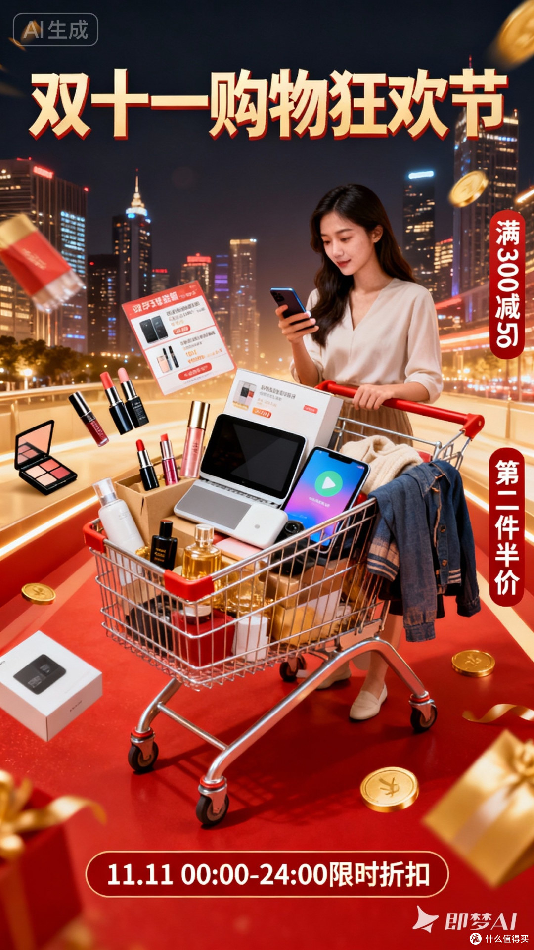 双十一理性购物,收获满满