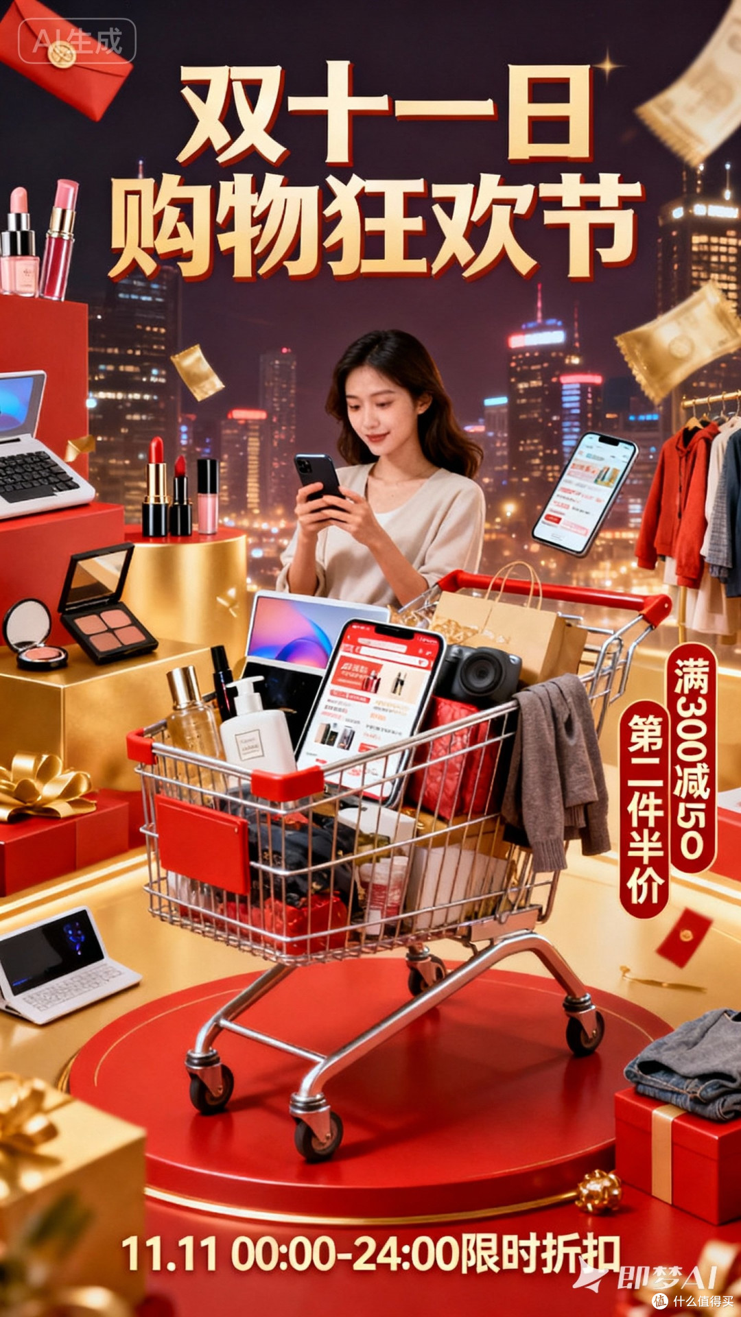 双十一理性购物,收获满满