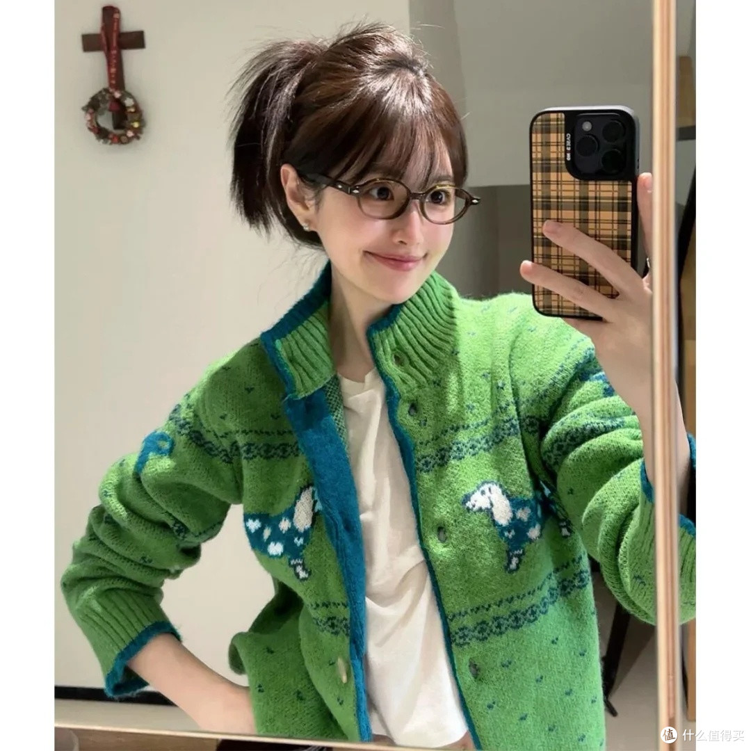 韩系慵懒小狗针织衫体验与攻略