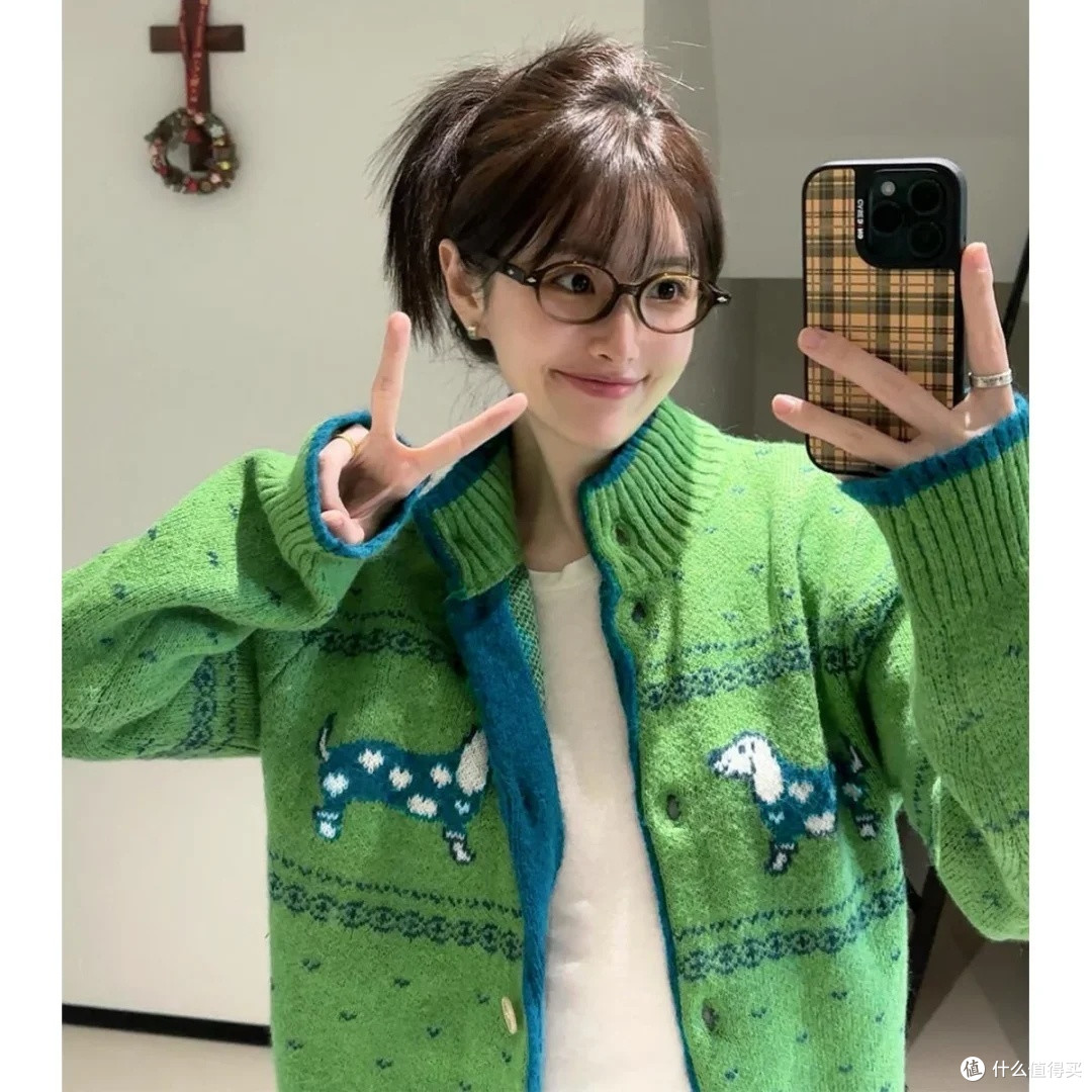 韩系慵懒小狗针织衫体验与攻略