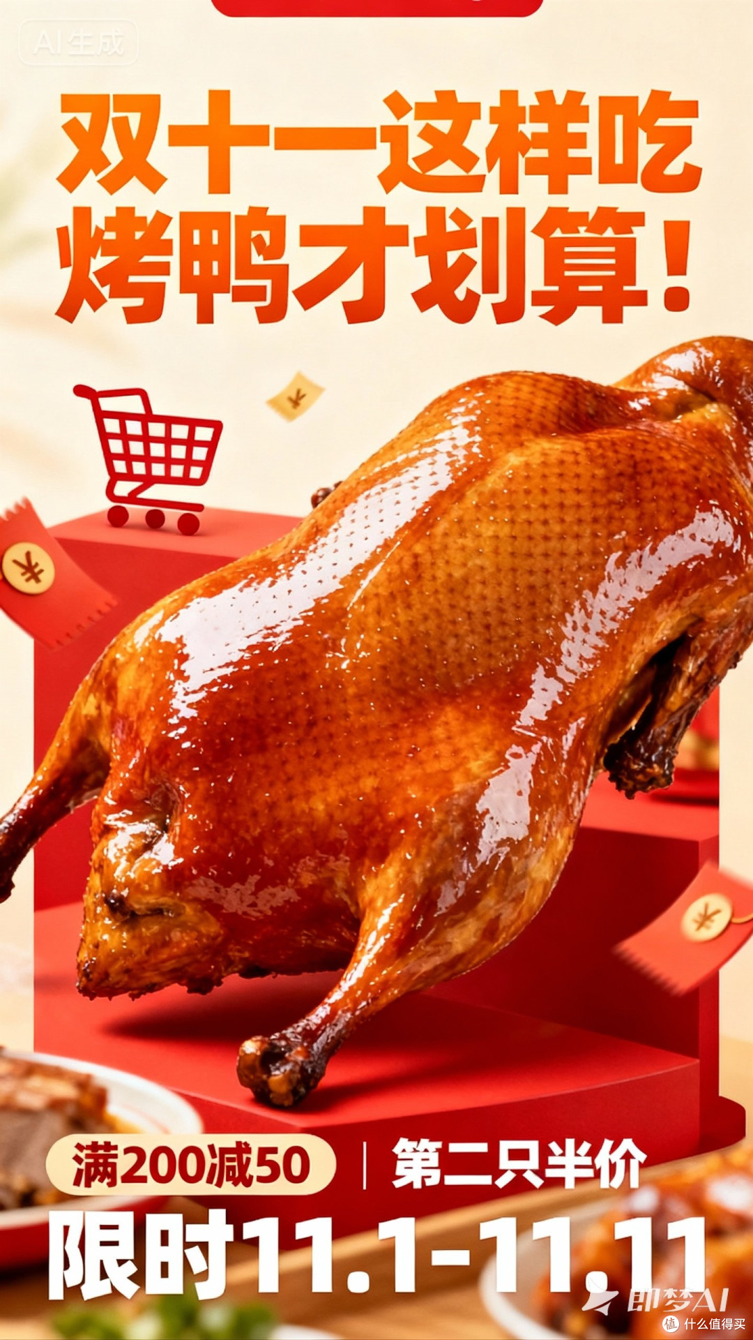 双十一,这样吃烤鸭才划算!
