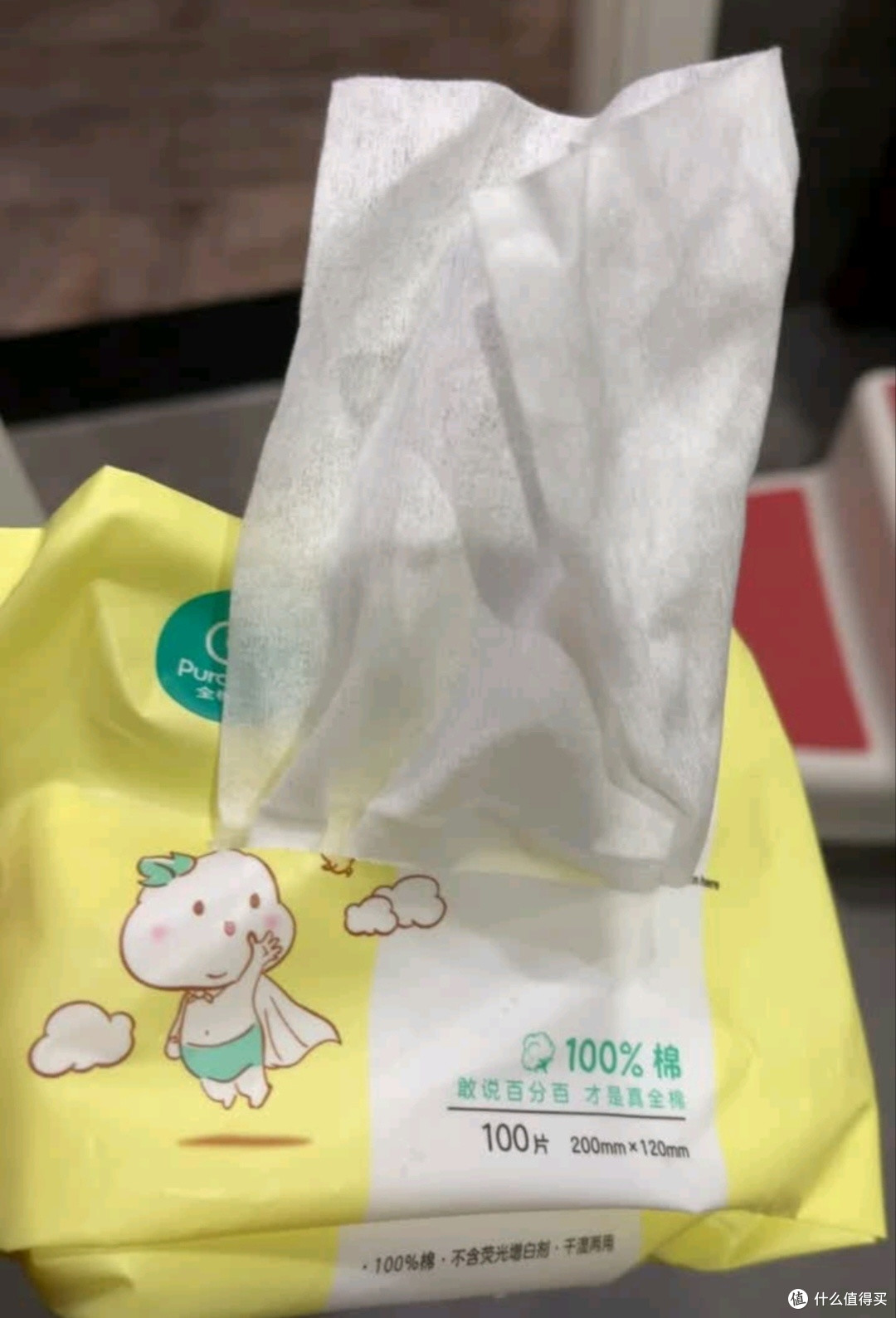 母婴党无限回购！全棉时代婴儿棉柔巾，18包囤货才够安心