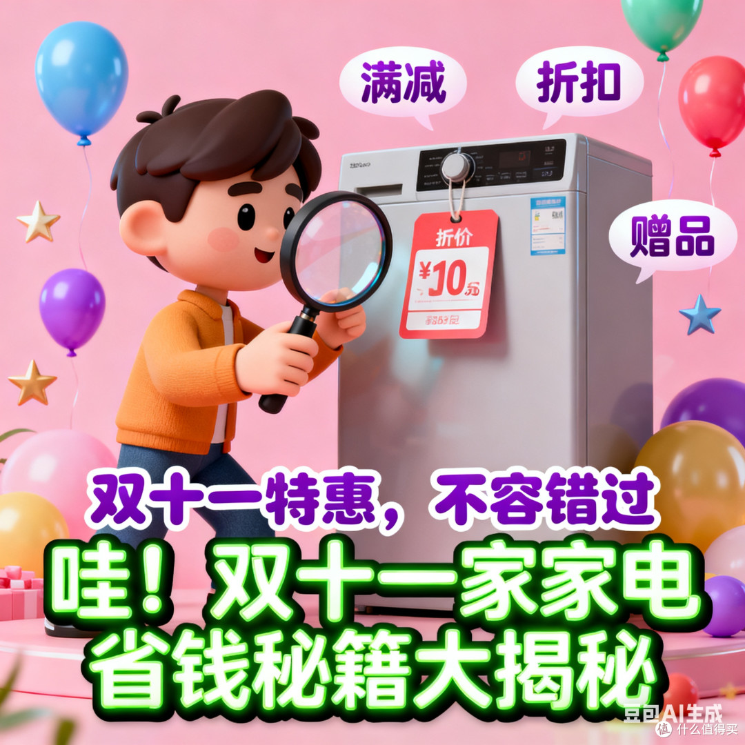 哇！双十一家电省钱秘籍大揭秘