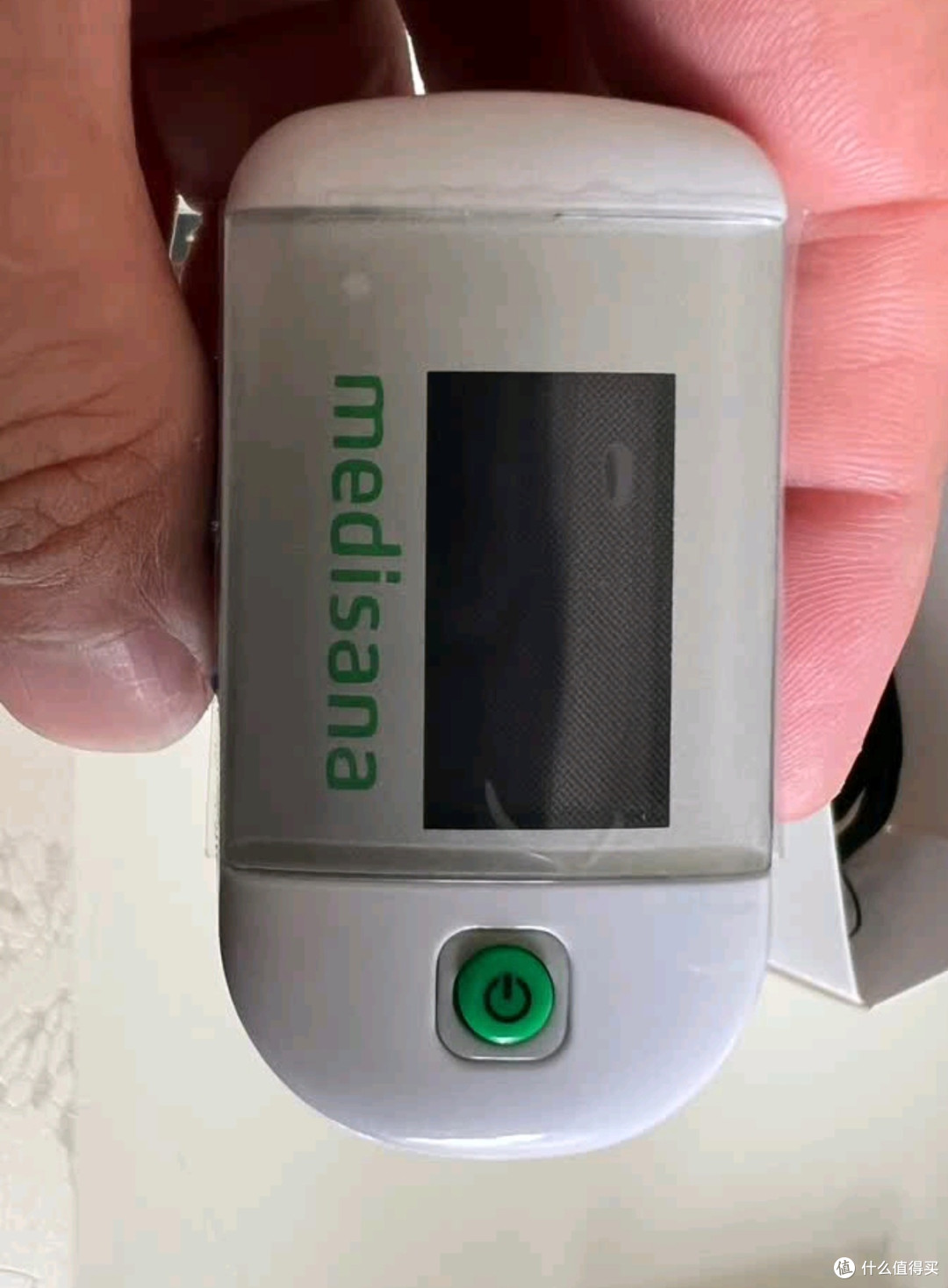 双11必囤:medisana指夹血氧仪