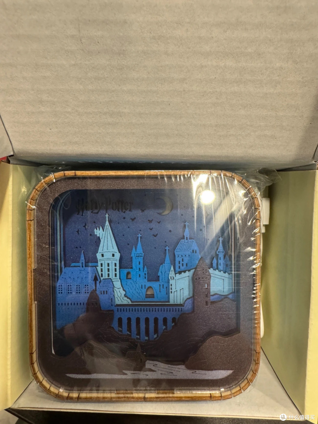 光影里的魔法情书——霍格沃茨音乐木雕小夜灯送礼心得