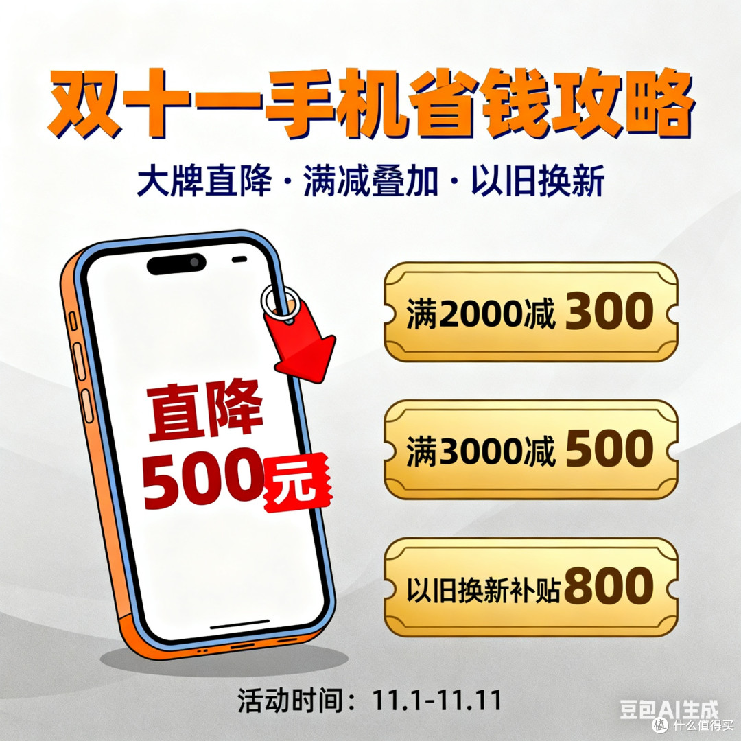 双十一数码手机省钱攻略