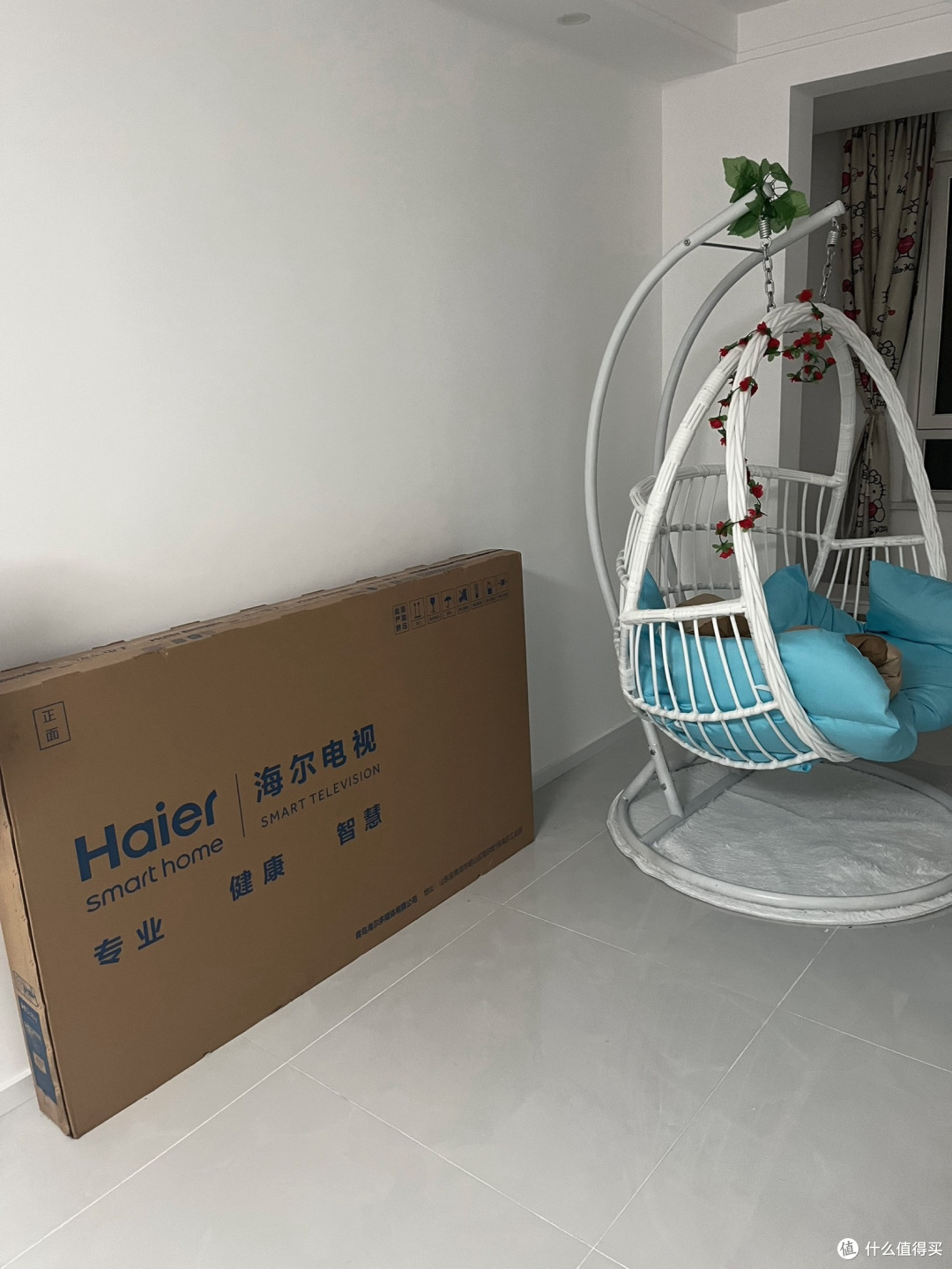 客厅焕新记：海尔小红花电视55H5C，十年旧电视的完美替代