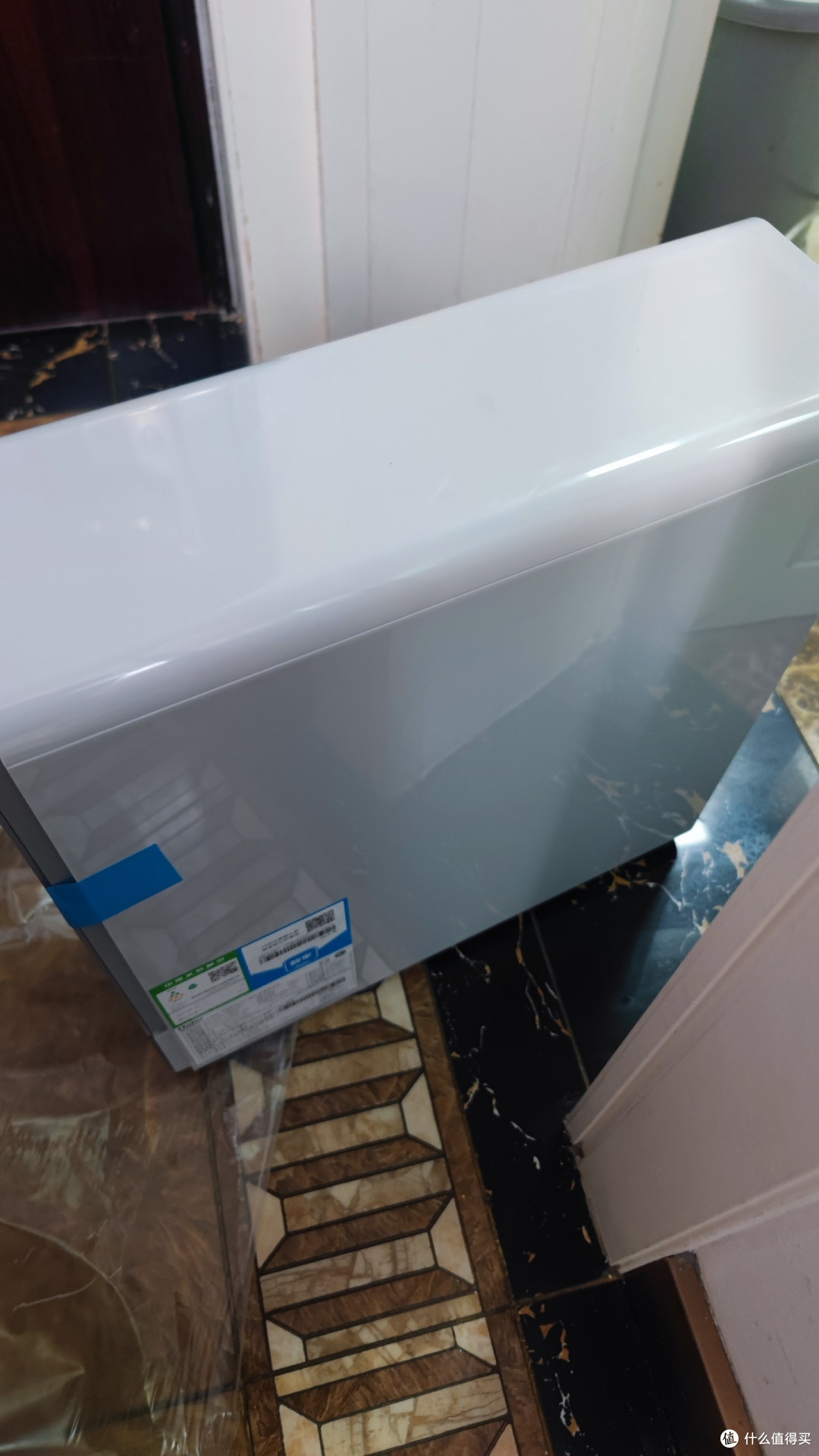 海尔厨房净水器安装后,品质真的好~
