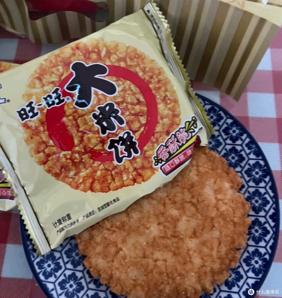 旺旺大米饼：纯粹米香的经典美味