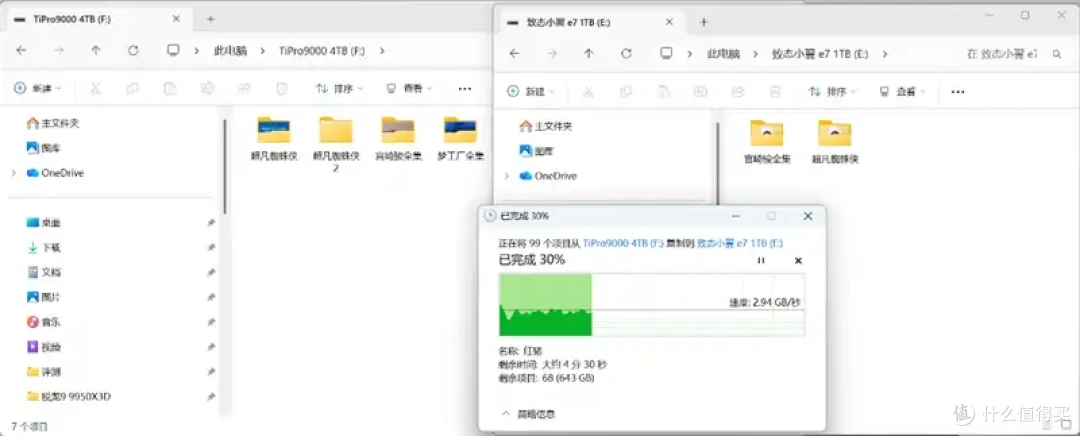 无散热也能满血!长江存储致态小翼e7 1TB SSD评测:原厂品质