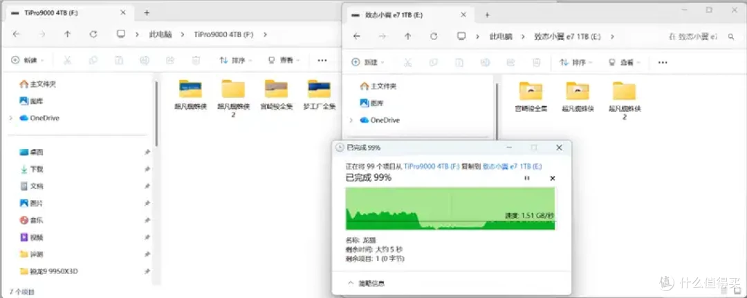 无散热也能满血!长江存储致态小翼e7 1TB SSD评测:原厂品质