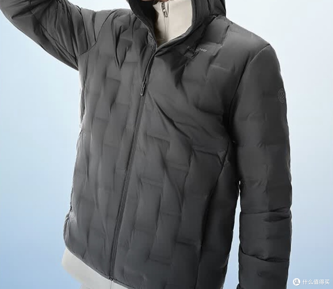 波司登男士轻薄连帽鹅绒服：秋冬百搭保暖神器