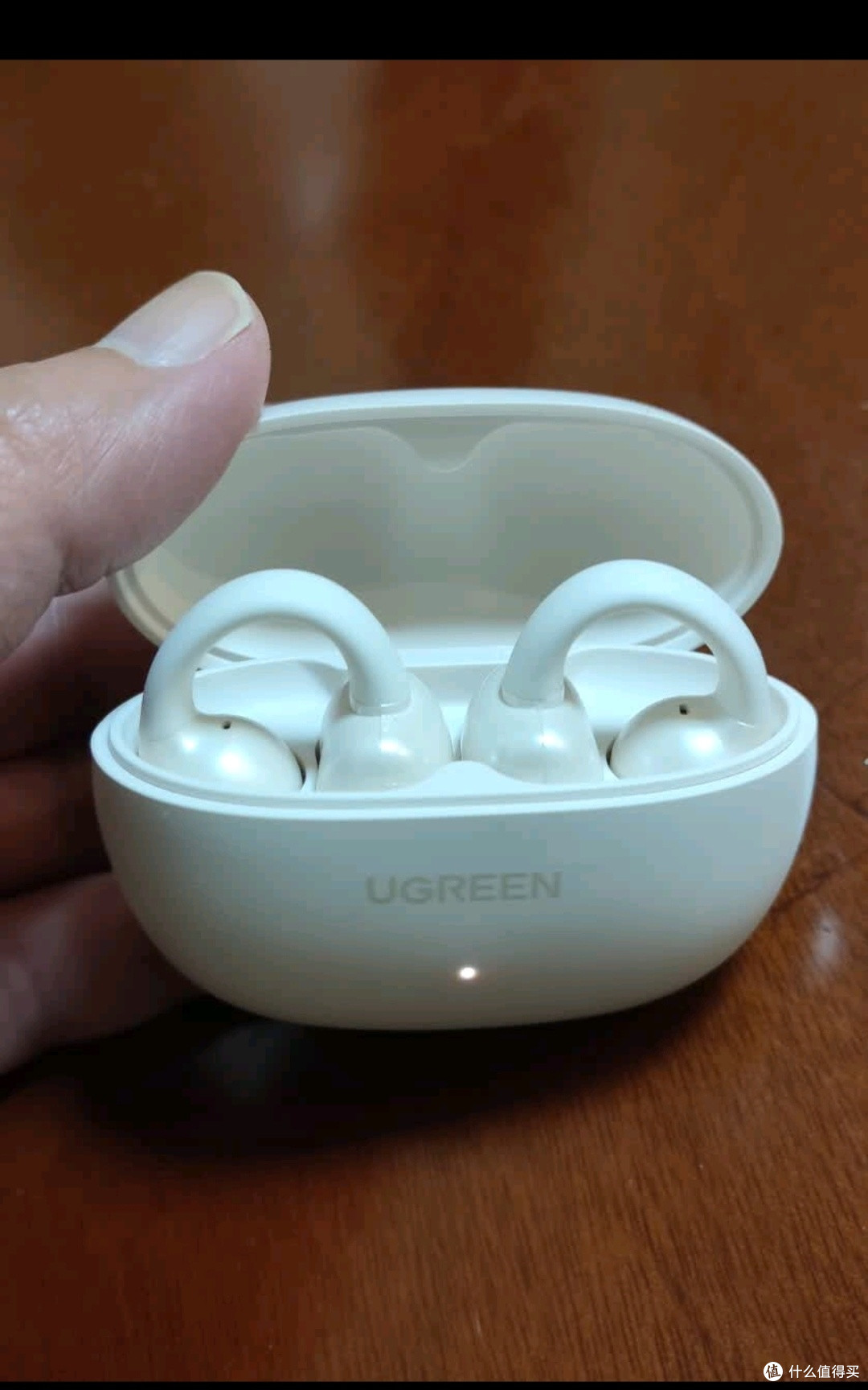 绿联HiTune S3 无线蓝牙耳机气骨传导概念耳夹开放式不入耳运动高