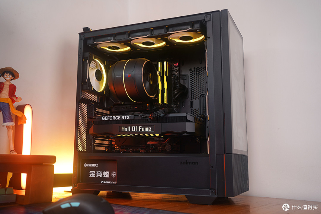 265K+STRIX Z890-E+HOF RTX5070Ti+思民Z10 DS/ZET5装机效果展示