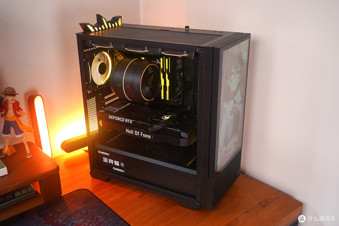 265K+STRIX Z890-E+HOF RTX5070Ti+思民Z10 DS/ZET5装机效果展示