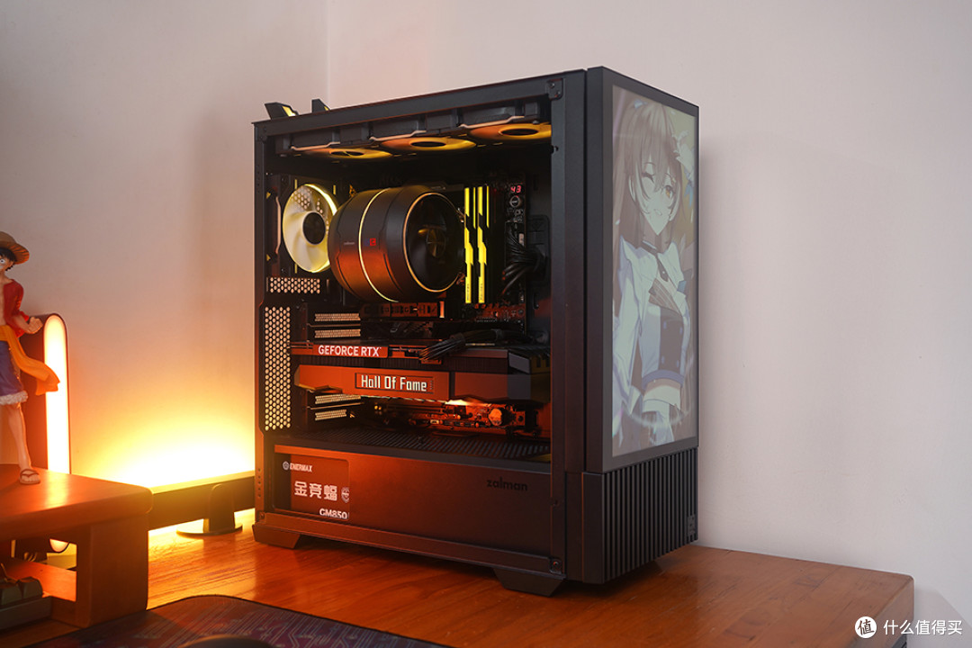 265K+STRIX Z890-E+HOF RTX5070Ti+思民Z10 DS/ZET5装机效果展示
