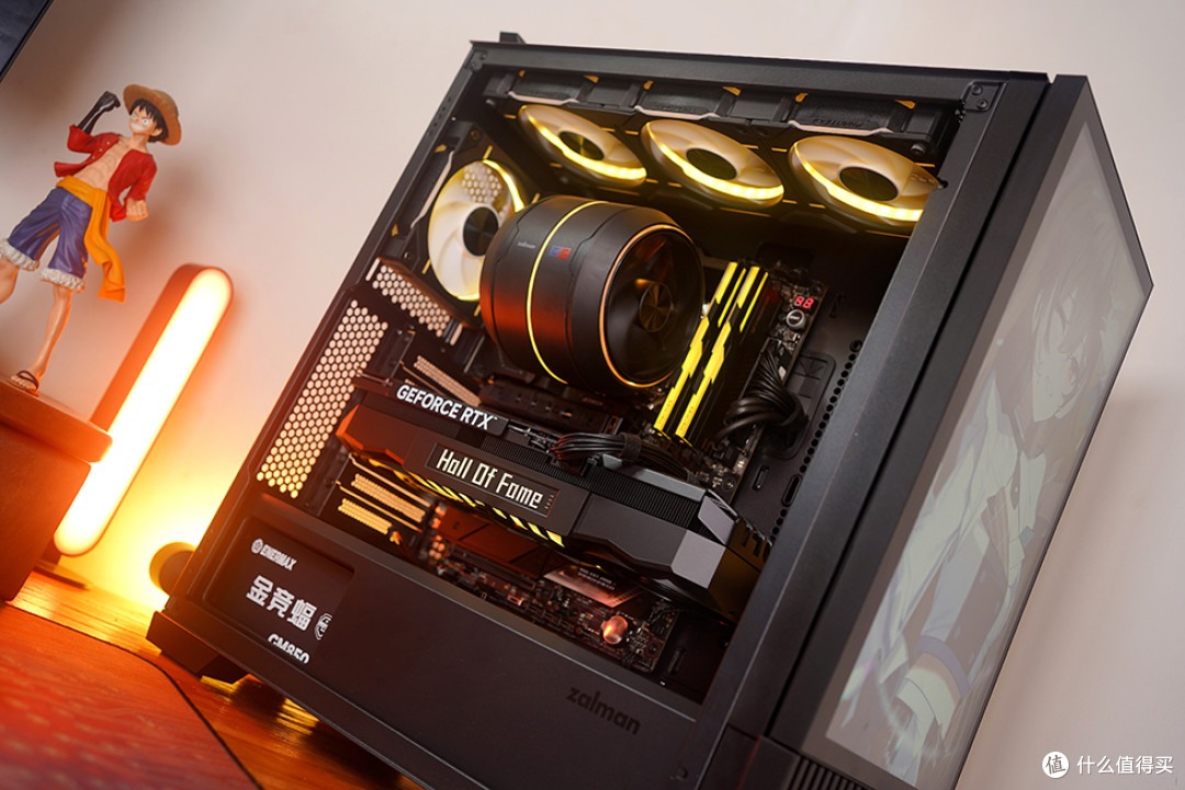 265K+STRIX Z890-E+HOF RTX5070Ti+思民Z10 DS/ZET5装机效果展示