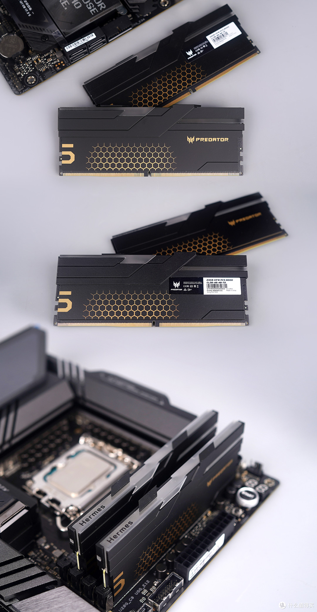 265K+STRIX Z890-E+HOF RTX5070Ti+思民Z10 DS/ZET5装机效果展示