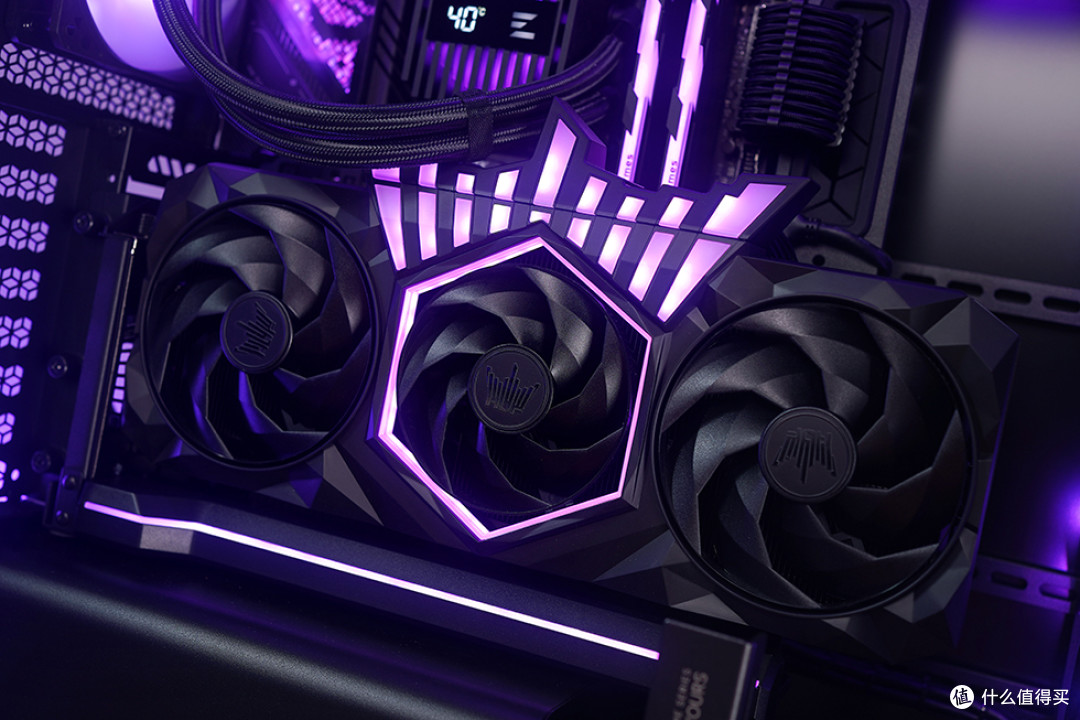265K+STRIX Z890-E+HOF RTX5070Ti+酷冷至尊 MF500 装机效果展示