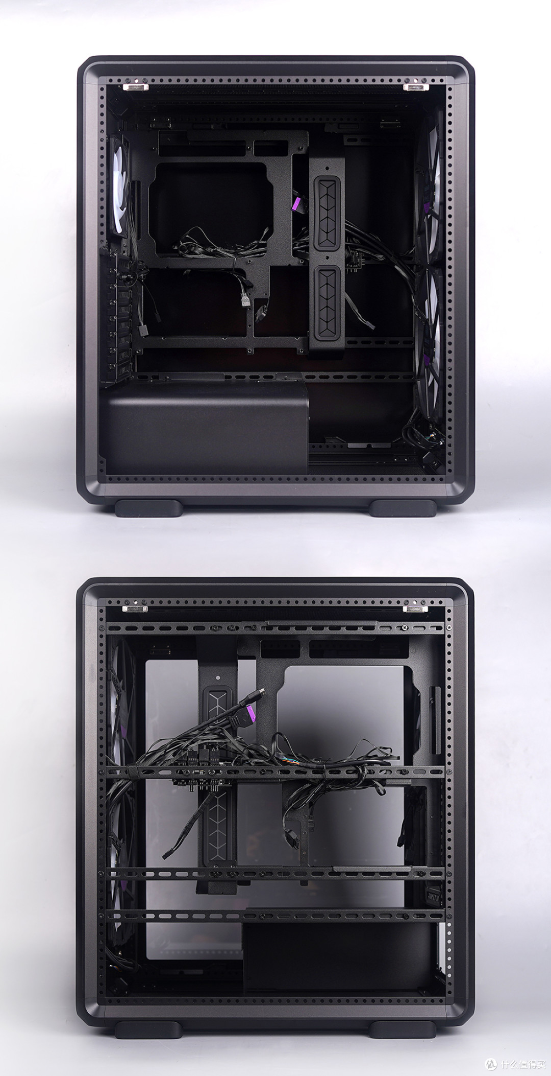 265K+STRIX Z890-E+HOF RTX5070Ti+酷冷至尊 MF500 装机效果展示