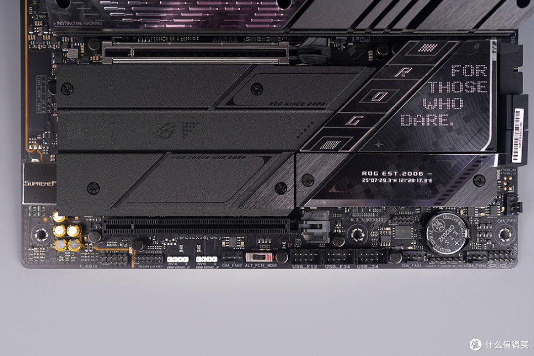 265K+STRIX Z890-E+HOF RTX5070Ti+酷冷至尊 MF500 装机效果展示