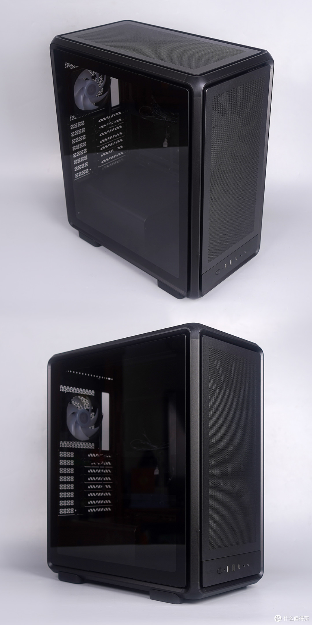 265K+STRIX Z890-E+HOF RTX5070Ti+酷冷至尊 MF500 装机效果展示