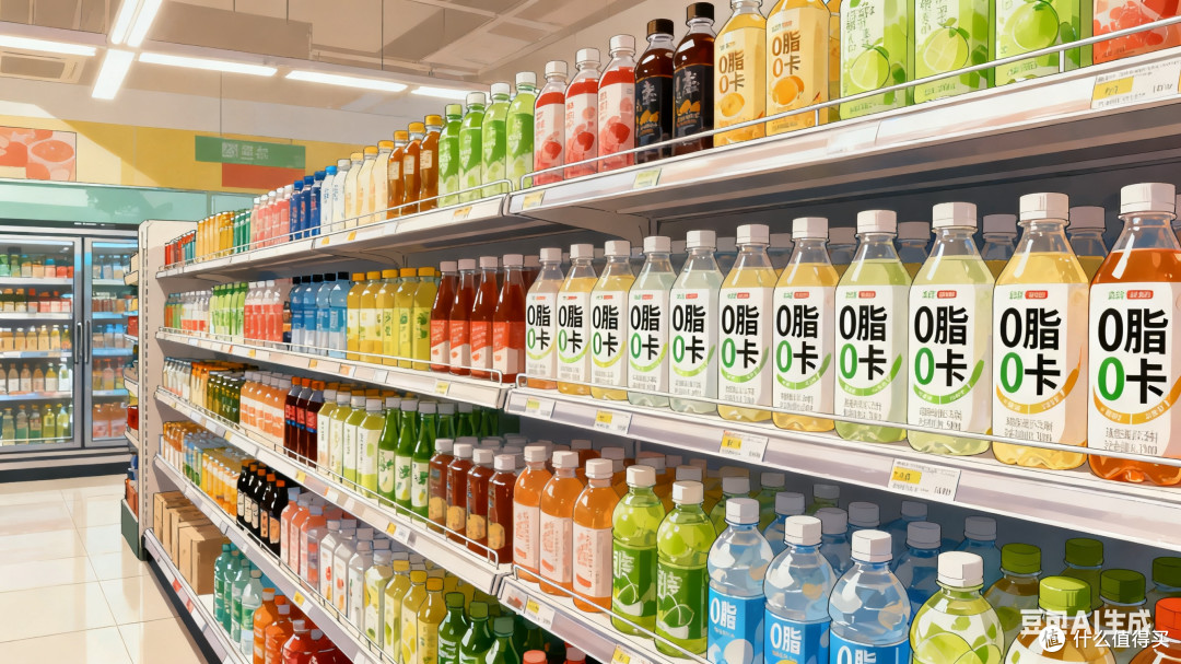 0脂0卡饮料:低负担饮品的真相