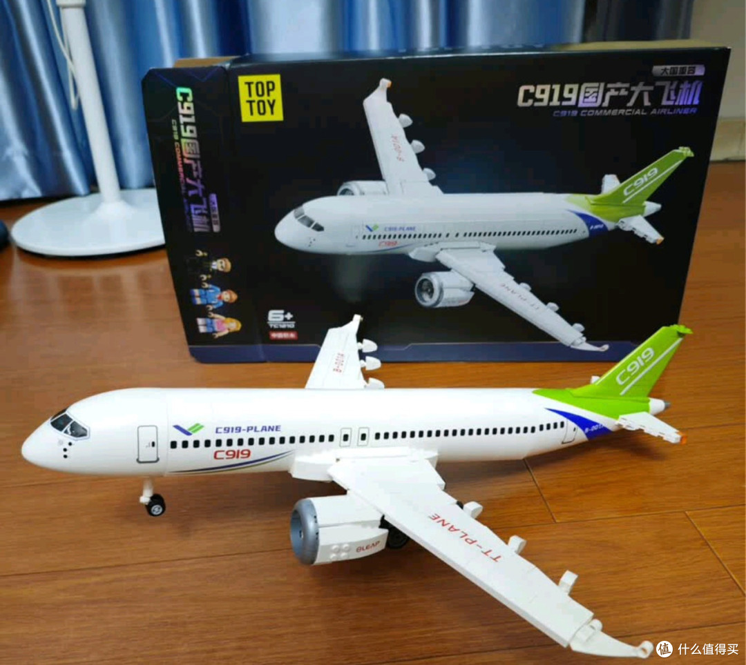 TOP TOY C919积木:孩子拼搭的成就感