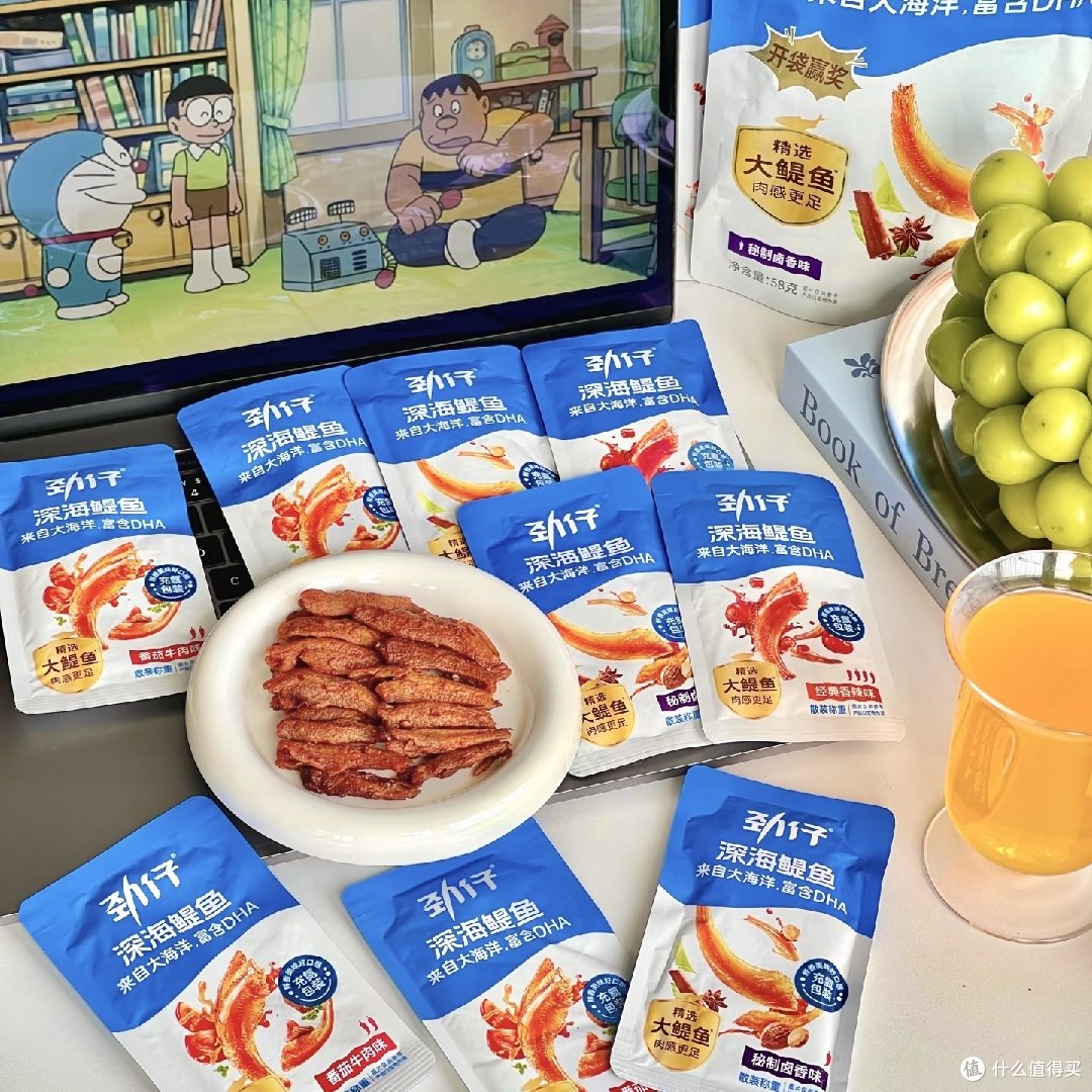 劲仔深海鳀鱼:追剧必备零食!
